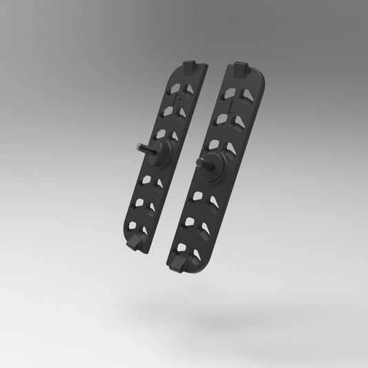 Aprilia Tuono V4/RSV4 Passenger Peg Block Off Plates Kit