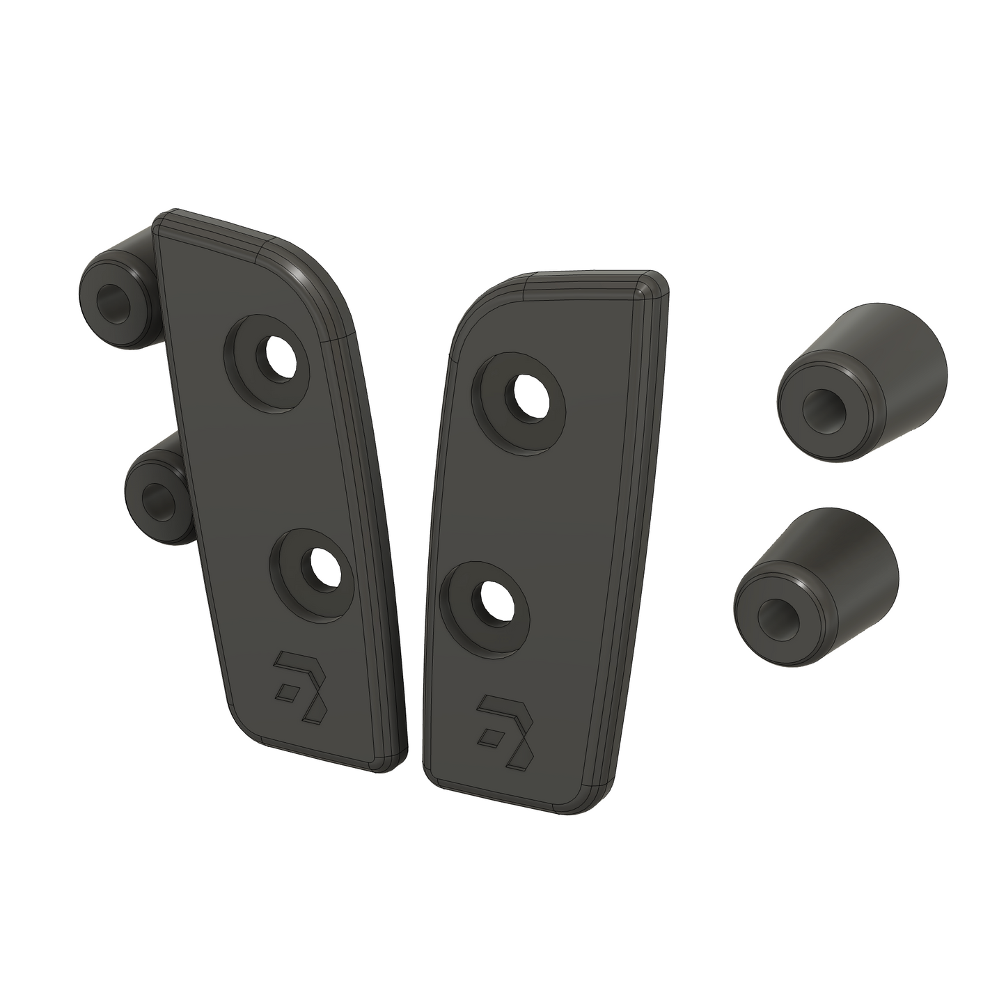 2025 Ducati Panigale V4 Mirror Block Off Plates STL Kit