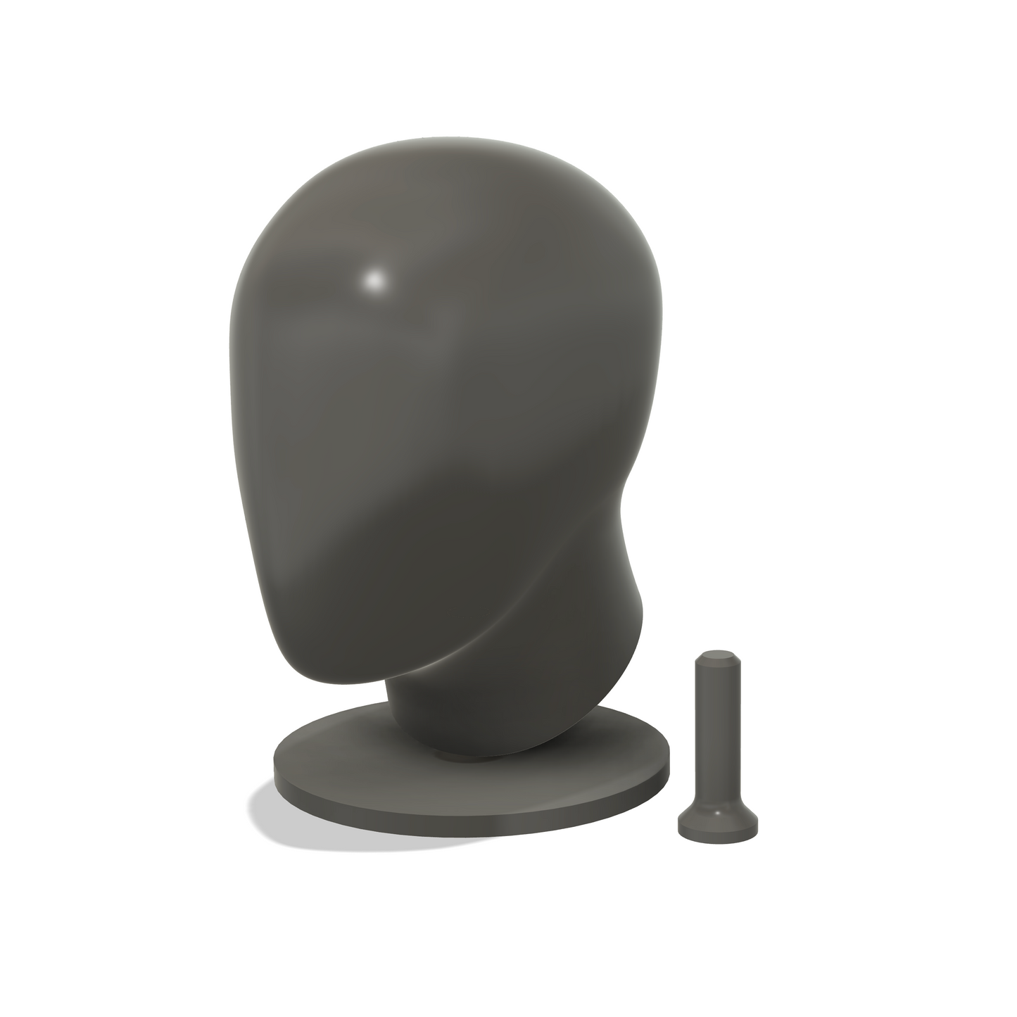 OBLANK Mannequin Head - Digital 3D-Print File