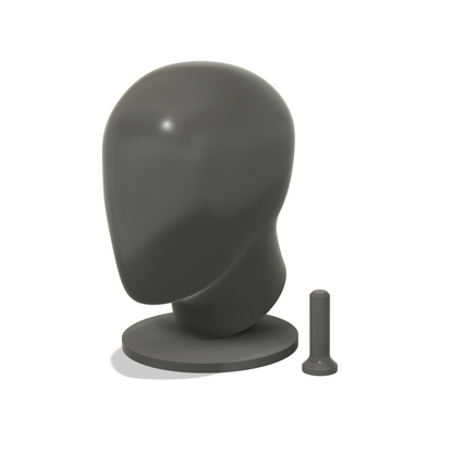 OBLANK Mannequin Head - Digital 3D-Print File